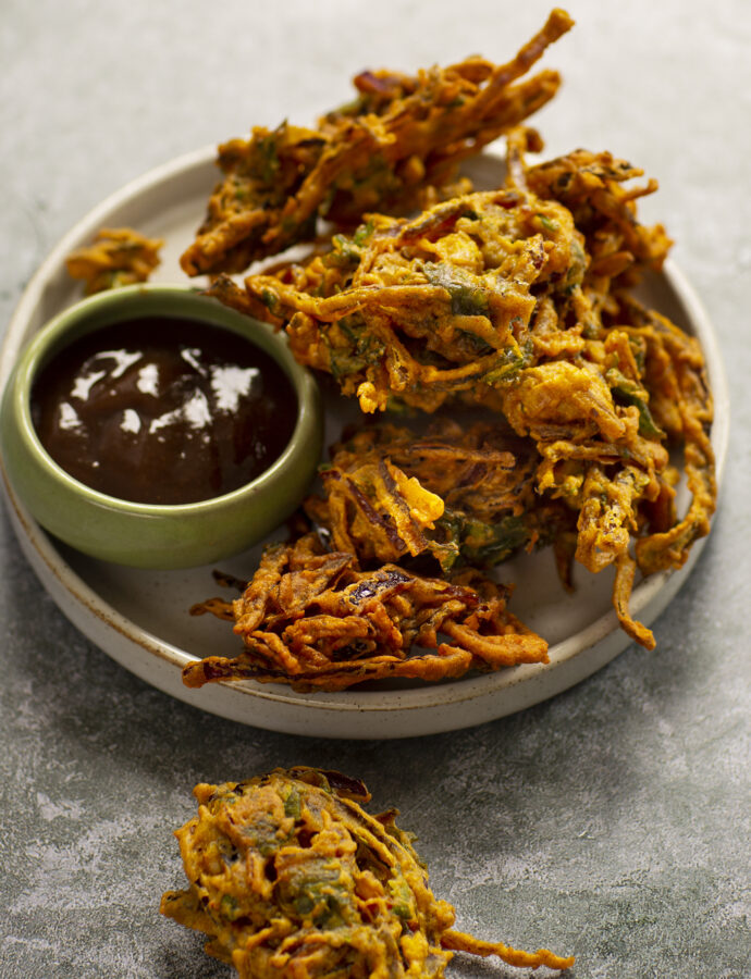 Lökpakora – indiskt friterat snacks