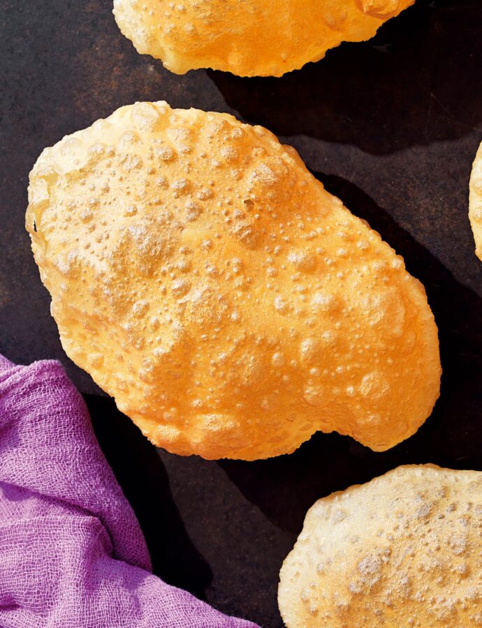 Bhatura – friterat syrat bröd